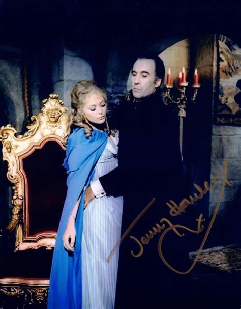 JENNY HANLEY - Sarah Framsen - Scars of Dracula hand signed 10 x 8 pho – Autographica