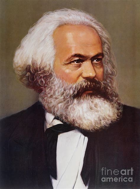 Portrait of Karl Marx Painting by Unknown - Fine Art America