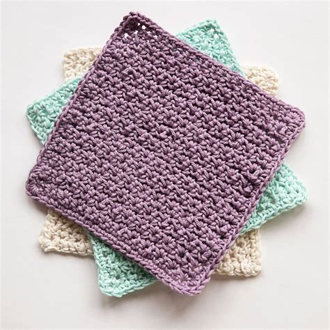 Learn to Crochet: 7 Easy Single Crochet Patterns - The Birch Cottage