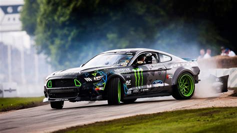 #991303 Monster Energy, American cars, vehicle, drift, Ford Mustang, Vaughn Gittin Jr, Goodwood ...