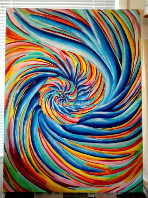 Abstract Pop Art Fibonacci Spiral by FlyingBlueWings on DeviantArt