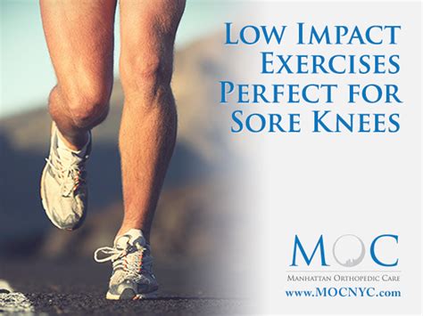 Low Impact Exercises Perfect for Sore Knees