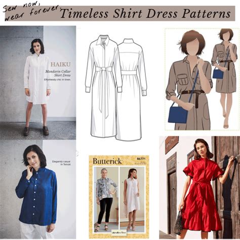 Shirt Dress Sewing Patterns: 9 Timeless Designs - Sew in Love