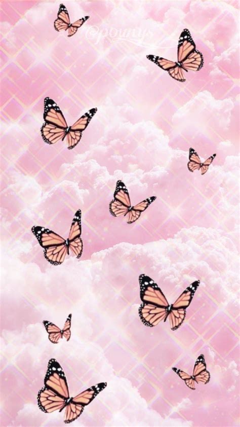 Cute Pink Butterfly Wallpapers - Top Free Cute Pink Butterfly Backgrounds - WallpaperAccess