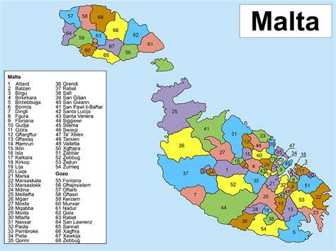 Malta Maps & Facts - World Atlas