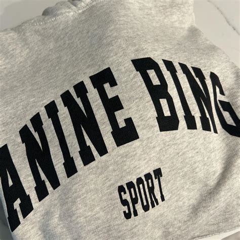 Anine Bing hoodie, in perfect condition. Selling... - Depop