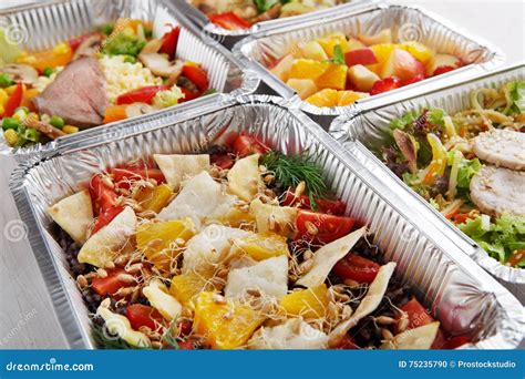 Healthy Food in Boxes, Diet Concept. Stock Photo - Image of fresh, clean: 75235790