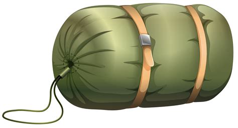 Sleeping bag tent 455280 Vector Art at Vecteezy