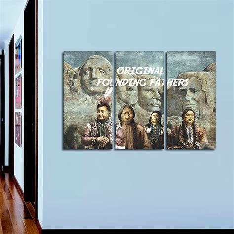 Original Founding Fathers Multi Panel Canvas Wall Art | ElephantStock