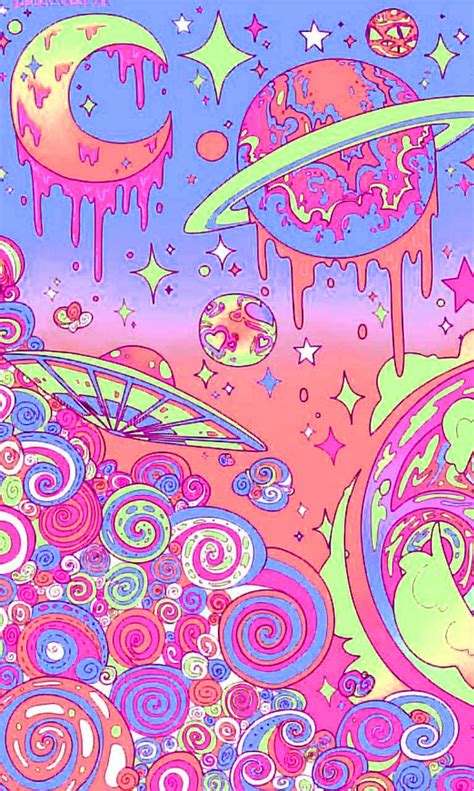 Download Experience the Magic of the Trippy Stoner Scene Wallpaper | Wallpapers.com