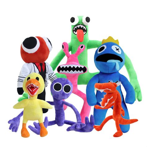 Rainbow Friends Plush Toy Monster Rainbow Friends Stuffed Plush Dolls ...