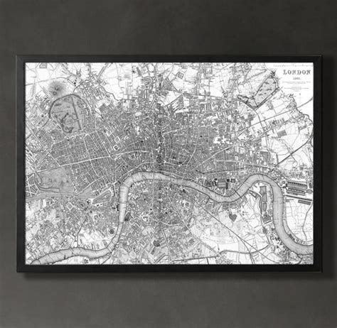 Map Print, LONDON - Map Prints by GeoArtShed