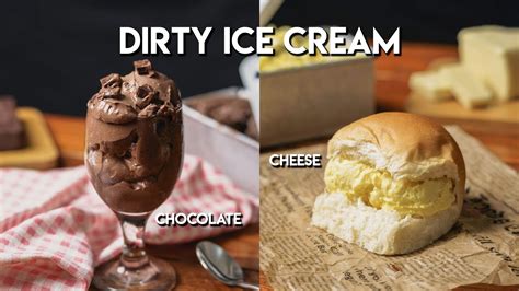 How To Make Dirty Ice Cream | Chocolate & Cheese Flavors - YouTube