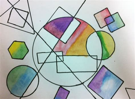 artisan des arts: Geometric Overlapping Shapes