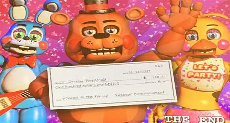 My first paycheck collected in a FNAF game : r/gaming