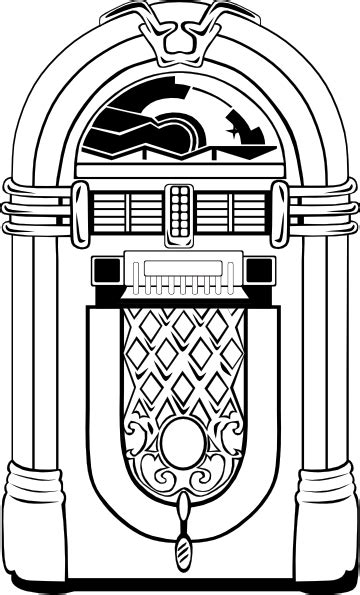 Fifties Jukebox clip art (114207) Free SVG Download / 4 Vector