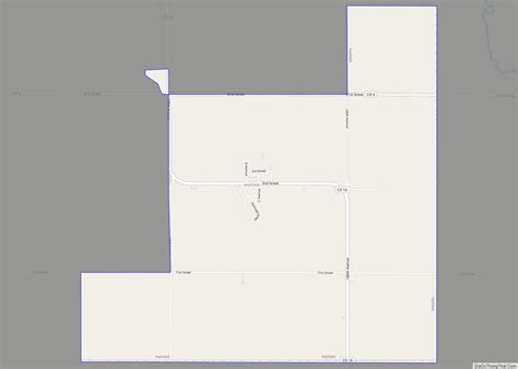 Map of Hatfield city, Minnesota