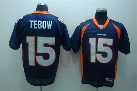 Broncos #15 Tim Tebow Blue Stitched NFL Jersey | Cheap Nike Elite NFL ...