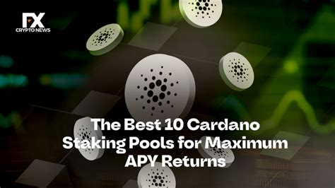 The Best 10 Cardano Staking Pools for Maximum APY Returns