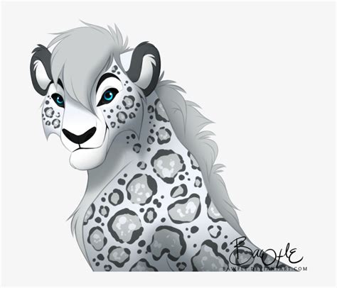 Snow Leopard Cartoon