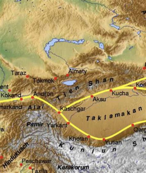 BORDER: Tian Shan Mountains | History lessons, Tian shan, Lesson