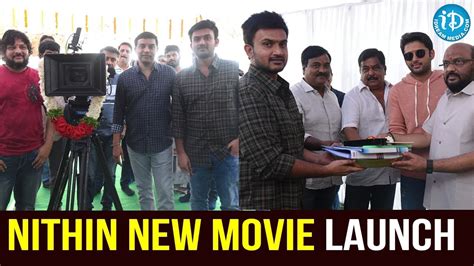 Actor Nithin Andhadhun Telugu Remake Movie Launch | Merlapaka Gandhi ...