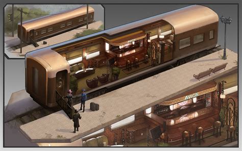 Train restaurant | Train, Bar design, Luxury train