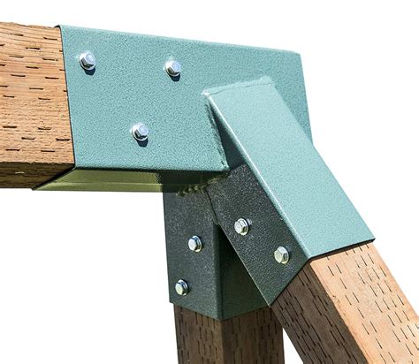 A-Frame Swing Set Bracket - For 2 (4X4) Legs & 1 (4X6) Beam - Includes Installation Hardware ...