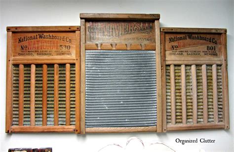 Washboard Wall Art | Organized Clutter