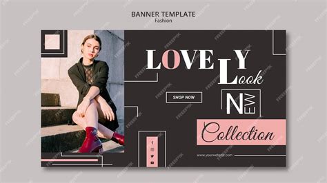 Free PSD | Fashion concept banner template design