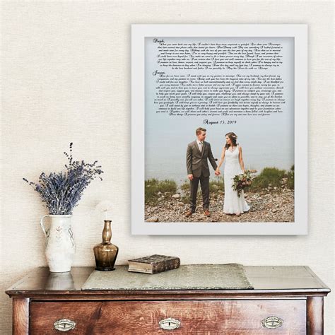 Wedding canvas gift Personalized Wedding Anniversary Gift | Etsy