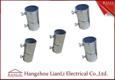 Electro Galvanized Gi Conduit Pipe Screwless Coupler Electrical Conduits And Fittings