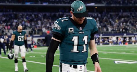 Carson Wentz Could Be Done For Season With Back Spasms | The Football Girl