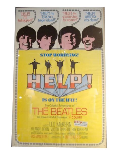 Beatles Help Original Movie Poster | Modernism