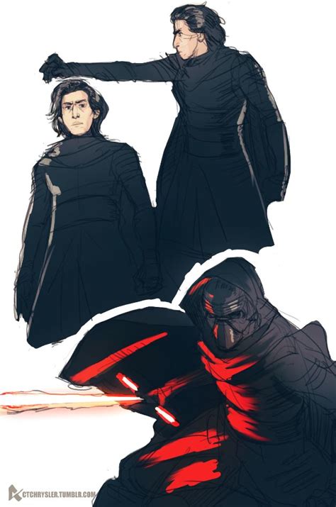 Kylo Ren the force awakens fanart | New star wars, Star wars episodes ...