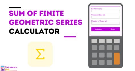 Online-Rechner für die Summe endlicher geometrischer Reihen