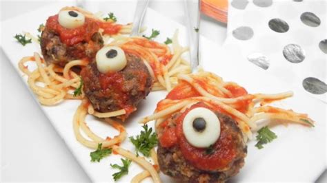 These meatballs are a must for your Halloween party! Not only are they ...