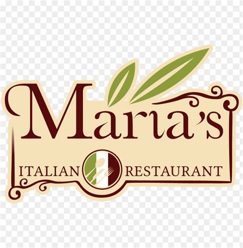 Free download | HD PNG marias italian restaurant italian restaurant logo PNG transparent with ...