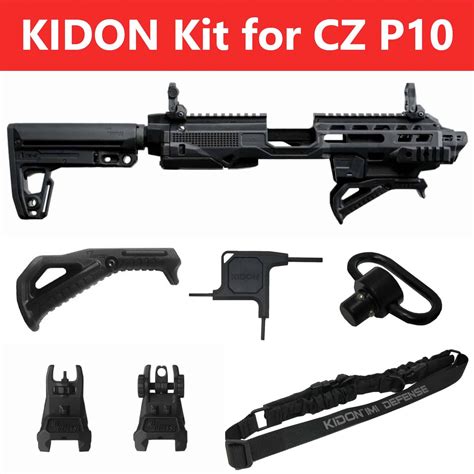 IMI Defense KIDON Innovative Pistol to Carbine Platform for CZ P10 ...