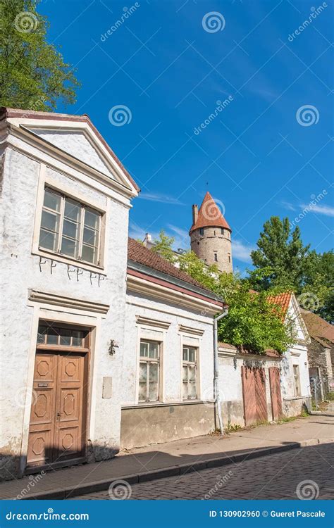 Tallinn in Estonia, houses stock photo. Image of outdoor - 130902960