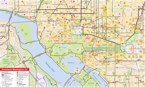 Maps and Information for National Mall Washington, D.C.