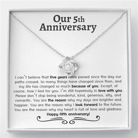 5 Year Anniversary Gift Five Year Anniversary Gift for Wife | Etsy