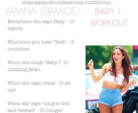 17 Best images about Ariana Grande Inspired Workout on Pinterest | Leg ...