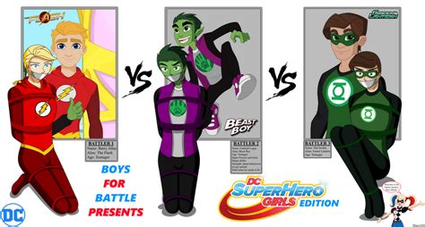 Boys 4 Battle 19: DC Superhero Girls Edition by Ming-GID on DeviantArt