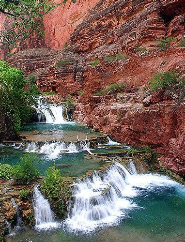 Discover the Scenic Beaver Falls in the Grand Canyon