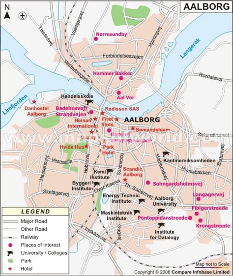 Aalborg Map - Denmark