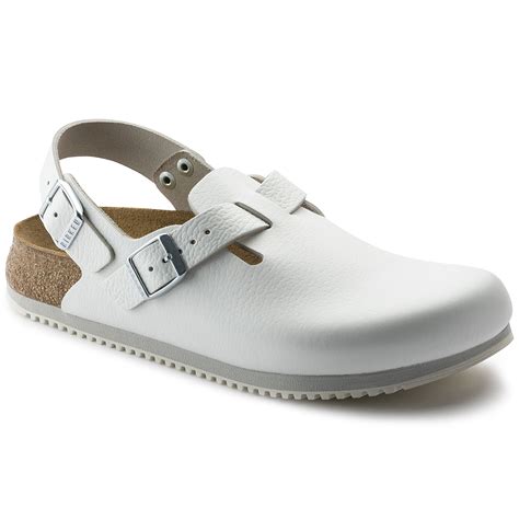 Tokio Natural Leather White in 2020 | Birkenstock, Natural leather, Nursing shoes