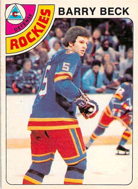 Barry Beck: Calder Trophy Runner-Up In 1977-78 To Mike Bossy