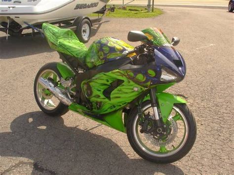 Buy 2004 Kawasaki Ninja 636 Custom Paint on 2040motos