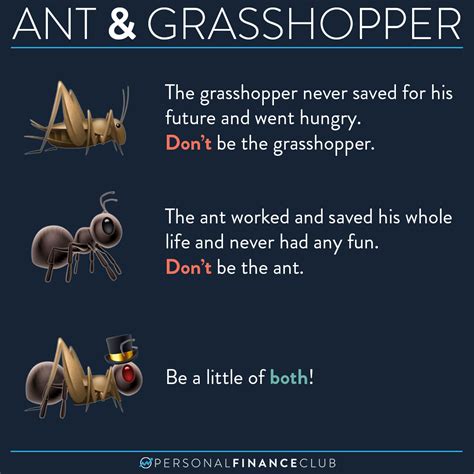 The Ant and the Grasshopper – Personal Finance version – Personal ...